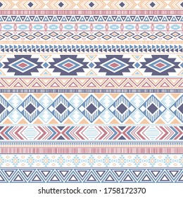 Aztec American Indian Pattern Tribal Ethnic Stock Vector (Royalty Free ...