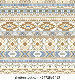 Mexican american indian pattern tribal ethnic motifs geometric vector background. Graphic native american tribal motifs clothing fabric ethnic traditional design. Aztec symbol fabric print.