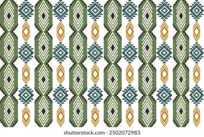 Mexican american indian pattern tribal ethnic motifs geometric vector background. Chic native american tribal motifs clothing fabric ethnic traditional design. Mexican folk fashion.