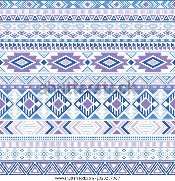 Mexican American Indian Pattern Tribal Ethnic Stock Vector (Royalty ...