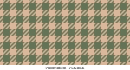 Mexican background check tartan, close-up seamless texture fabric. Diverse vector pattern plaid textile in light and pastel color.