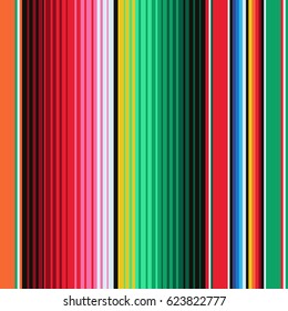 Stripes Pattern Restaurant Menu