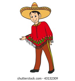 2,133 Mexican poncho cartoon Images, Stock Photos & Vectors | Shutterstock