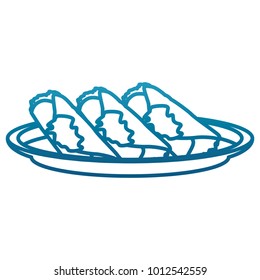 Mexican burritos food