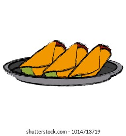 Mexican burritos food