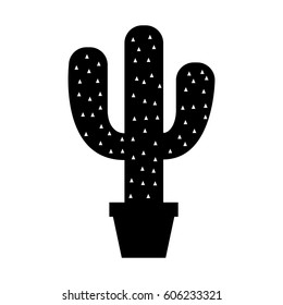 mexican cactus isolated icon vector illustration design