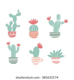 Mexican cactus print