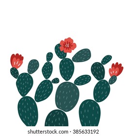 Mexican cactus print
