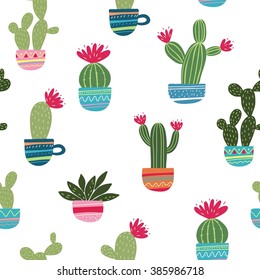 Mexican cactus print