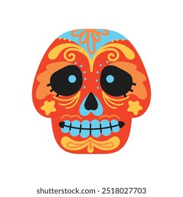 Calavera mexicana Sugar Skull - 02