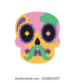 Mexican Calavera Sugar Skull - 10