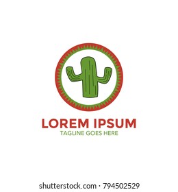 mexican cartoon character logo. vector. editable