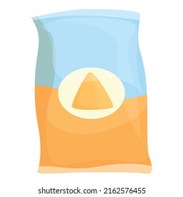 Mexican Chips Icon Cartoon Vector. Spicy Food. Avocado Sauce