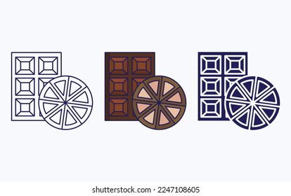 Mexican Chocolate icon vector illustration