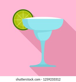 Mexican cocktail icon. Flat illustration of mexican cocktail vector icon for web design