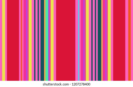 Mexican Colorful Multicolor Sarape, Pattern, Background
