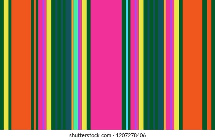 Mexican Colorful Multicolor Sarape, Pattern, Background
