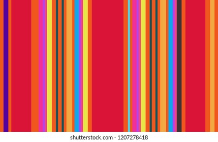 Mexican Colorful Multicolor Sarape, Pattern, Background
