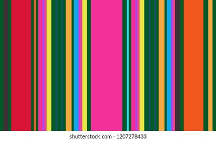 Mexican Colorful Multicolor Sarape, Pattern, Background