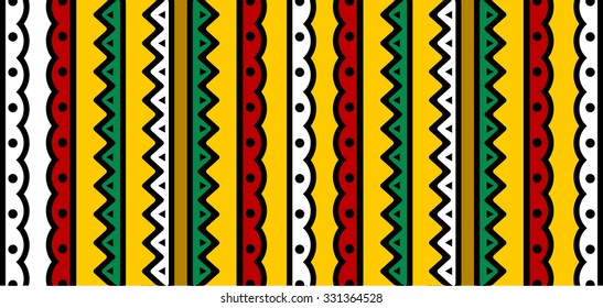 Mexican Colorful Pattern