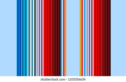 Mexican Colorful Sarape, Pattern