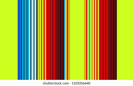 Mexican Colorful Sarape, Pattern