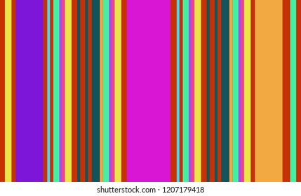 Mexican Colorful Sarape, Pattern