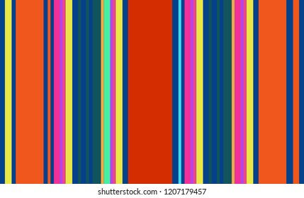 Mexican Colorful Sarape, Pattern