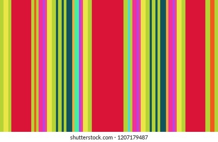 Mexican Colorful Sarape, Pattern