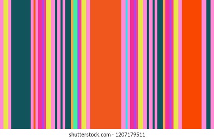 Mexican Colorful Sarape, Pattern