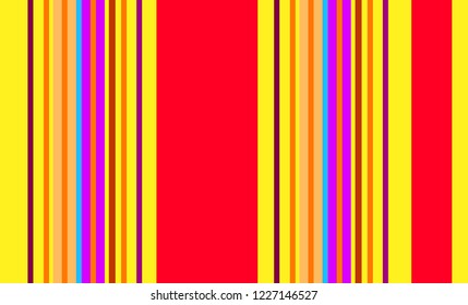 Mexican Colorful Sarape, Pattern, Multicolor Striped Background 