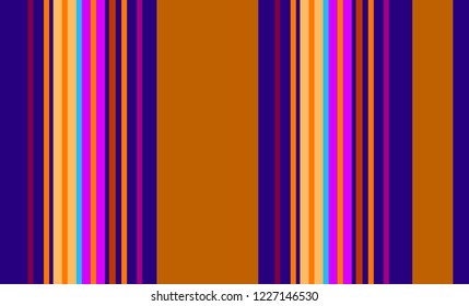 Mexican Colorful Sarape, Pattern, Multicolor Striped Background 