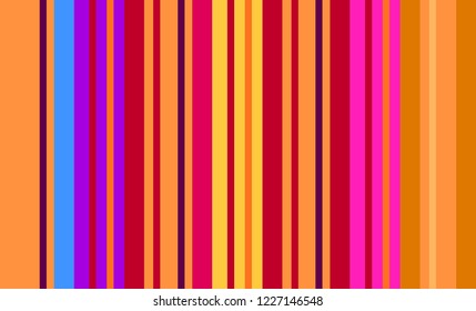 Mexican Colorful Sarape, Pattern, Multicolor Striped Background 