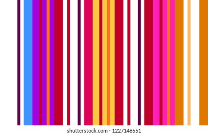 Mexican Colorful Sarape, Pattern, Multicolor Striped Background 