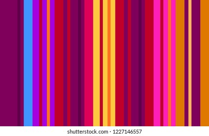 Mexican Colorful Sarape, Pattern, Multicolor Striped Background 