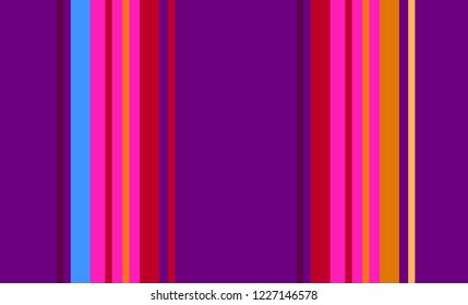 Mexican Colorful Sarape, Pattern, Multicolor Striped Background 