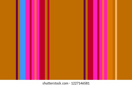 Mexican Colorful Sarape, Pattern, Multicolor Striped Background 
