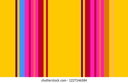 Mexican Colorful Sarape, Pattern, Multicolor Striped Background 