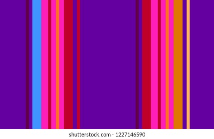 Mexican Colorful Sarape, Pattern, Multicolor Striped Background 
