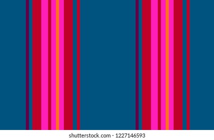Mexican Colorful Sarape, Pattern, Multicolor Striped Background 