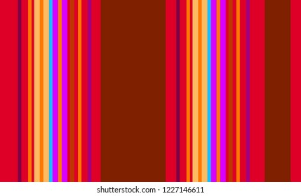 Mexican Colorful Sarape, Pattern, Multicolor Striped Background 