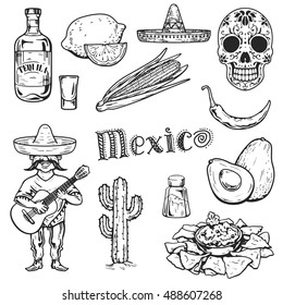 Mexican Cuisine Culture Vector Images Stock Vector (Royalty Free ...