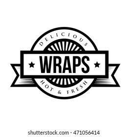 Mexican Cuisine vintage sign - Wraps