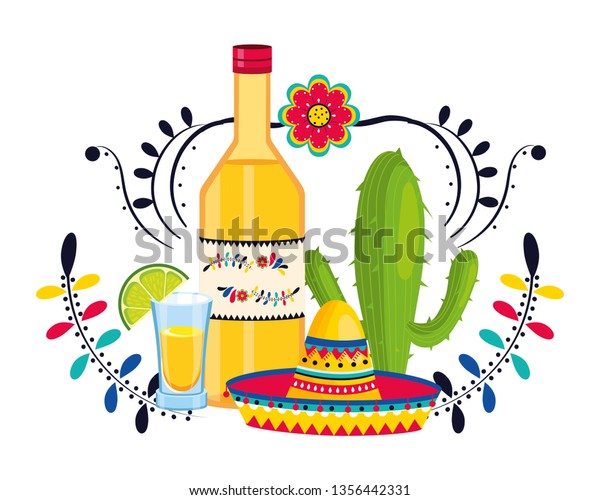 Mexican Culture Cartoon Stock Vector (Royalty Free) 1356442331 ...