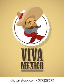Mexican culture design 