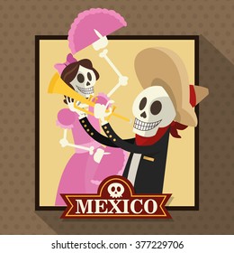 Mexican culture design 