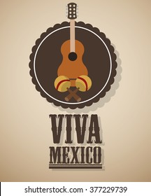 Mexican culture design 
