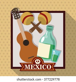 Mexican Culture Design Stock Vector (Royalty Free) 377229778 | Shutterstock