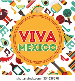 mexican culture design, vector illustration eps10 graphic 