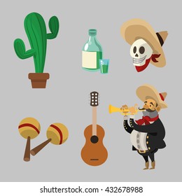Mexican culture design , vector illustration